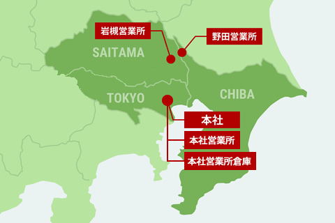 エリアマップ